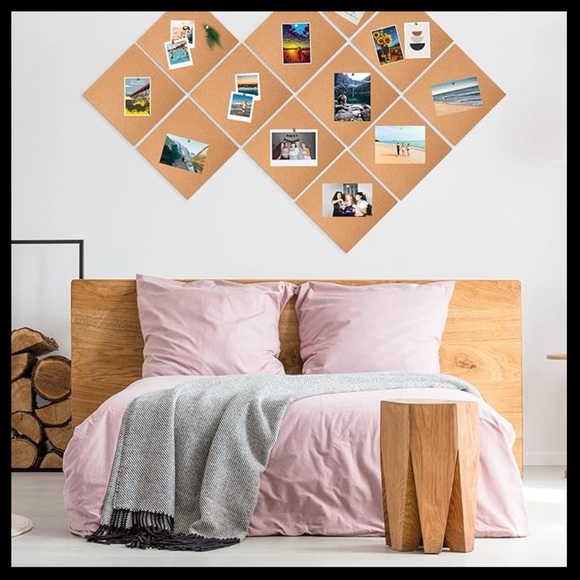 Thornton’s Office Supplies Cork Tiles (16-Pack) - Picture 4 of 7